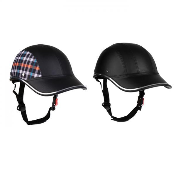 2Pcs Baseball Cap Style Motorcycle Bike Helmet Anti-UV Safe Helmet Visor Hat