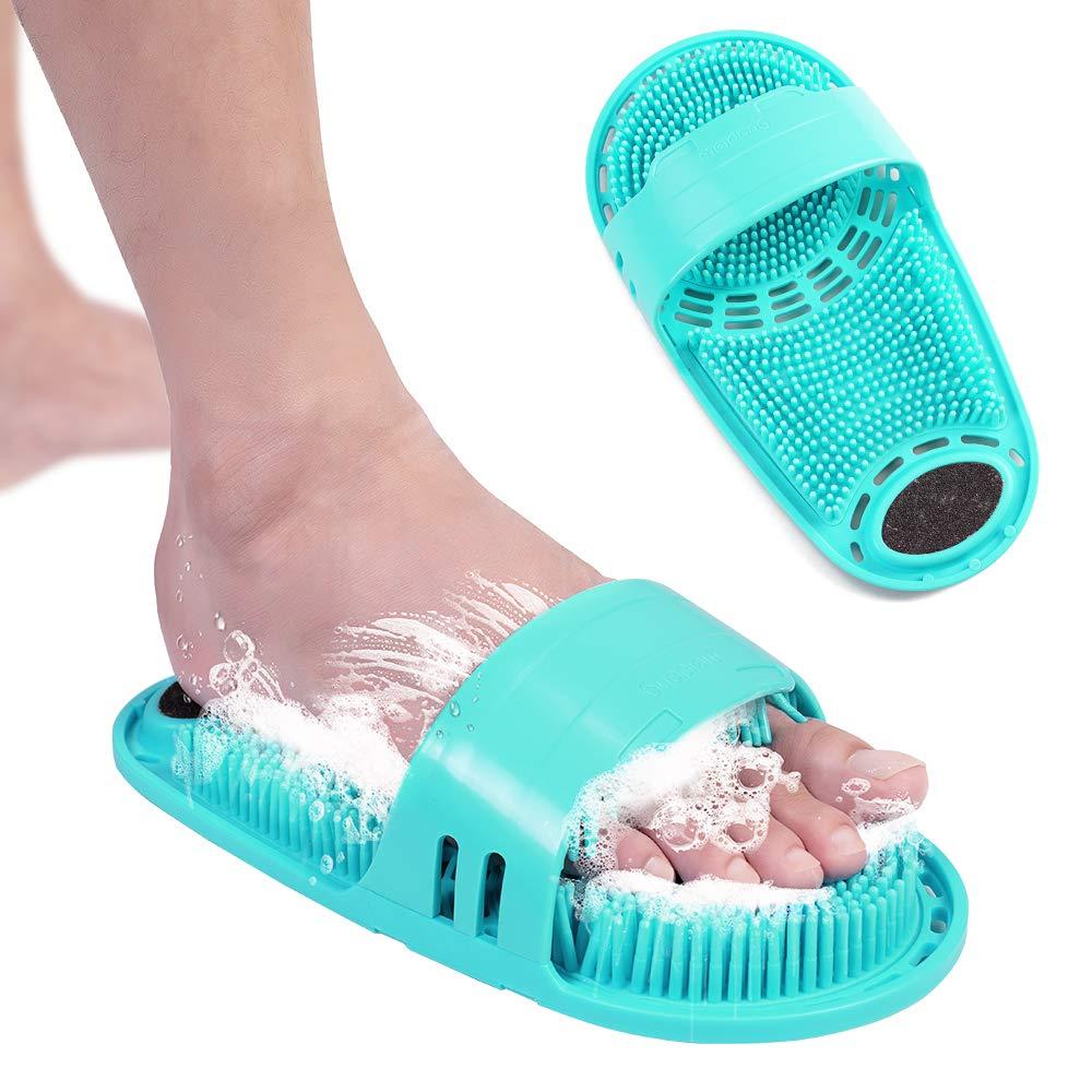 Ốp Tắm Massage Bàn Chải Dành Cho Giày Lười Rửa Sạch Đôi Chân Chết Nhà Tắm Hiện Vật Đệm Lưng Tắm Chân