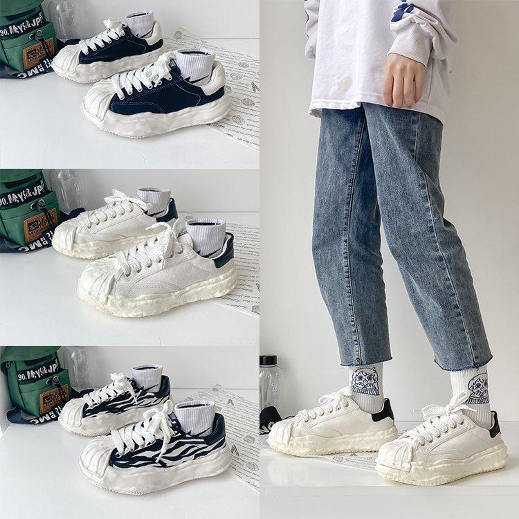 Giày Thể Thao Vải Bạt Thời Trang Hàn Cho Nữ