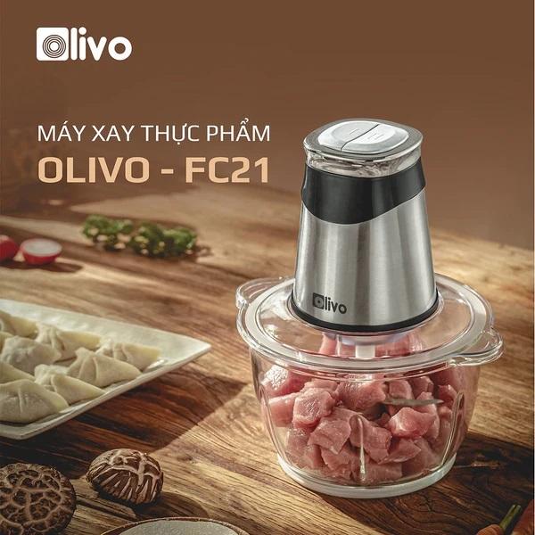 Máy Xay Thịt OLIVO FC21, 2.1Lit - 500w, Hàng Chính Hãng