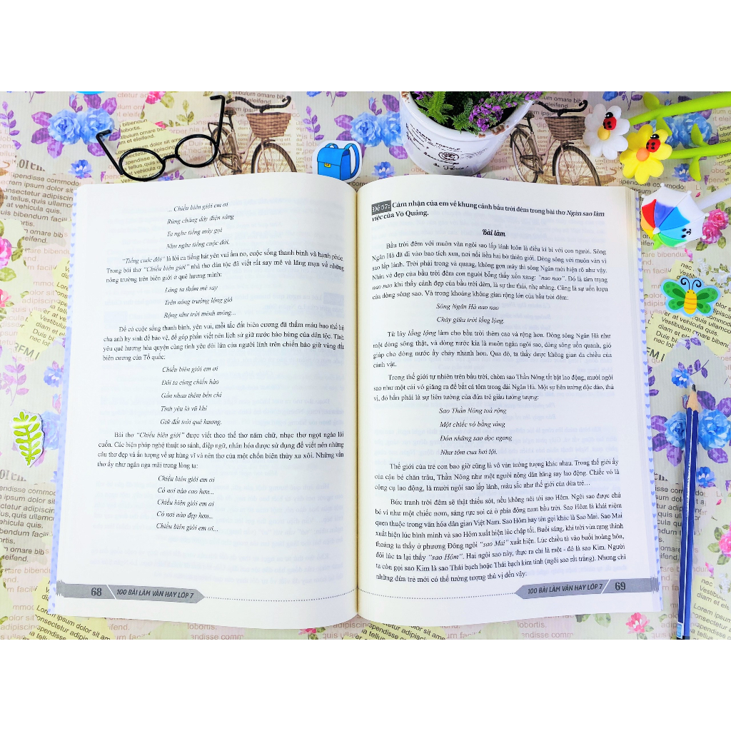 Sách - 100 Bài Làm Văn Hay Lớp 7 - ndbooks