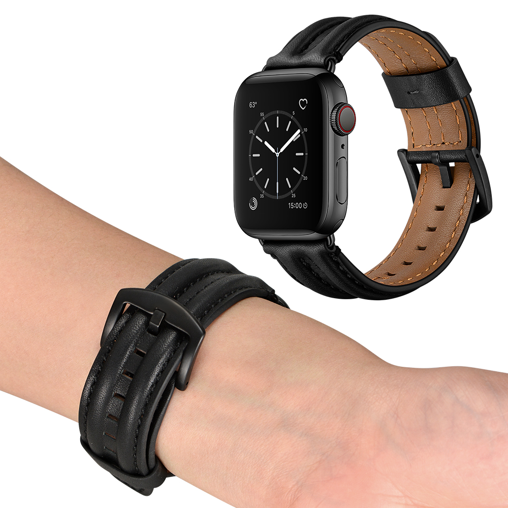 Dây Da Bò Sinewy dành cho Apple Watch Size 42mm / 44mm