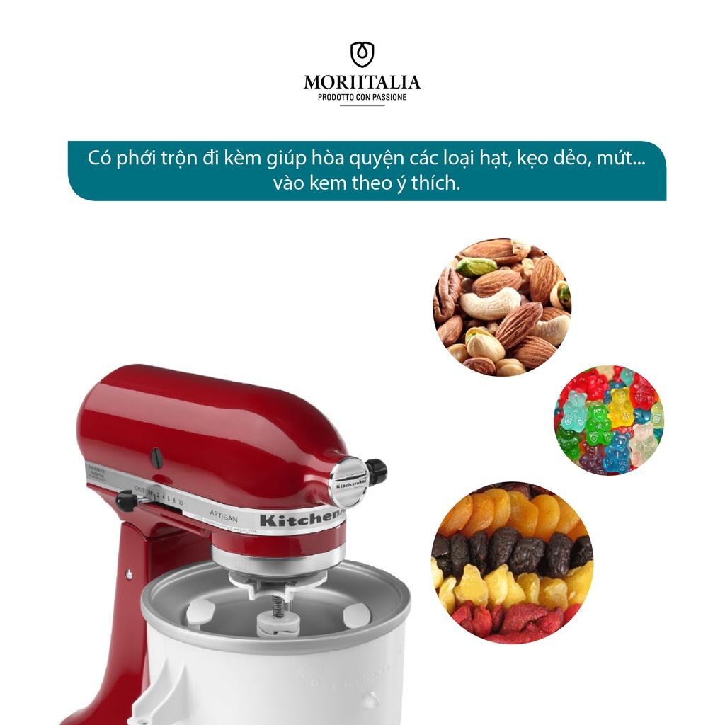 Thố làm kem chính hãng KitchenAid 1,9 lít chính hãng, tiện lợi 5KICA0WH