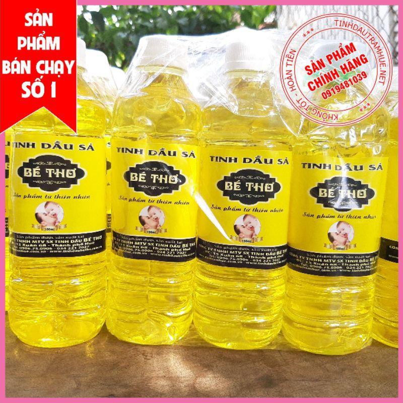 Tinh dầu sả lau nhà nguyên chất 500ml (nửa lít) có tác dụng đuổi muỗi cực hiệu quả