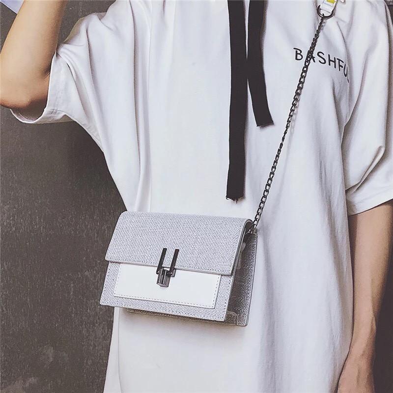TÚI ĐEO CHÉO XÁCH TAY MINI ULZZANG THỜI TRANG NỮ DÂY ĐEO CHÉO XÍCH PHỤ KIỆN THỜI TRANG