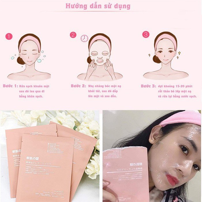 Mặt nạ nhau thai tế bào gốc Rwine Beauty Steam Cell Placenta Mask ( 1 miếng )