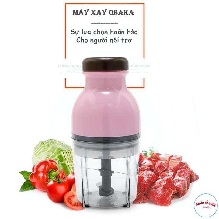 Phụ Kiện Thay Thế Cho Máy Xay OSAKA nắp dẹt : Đầu máy + mô tơ , dao, cối, zoăng + nắp - br00419