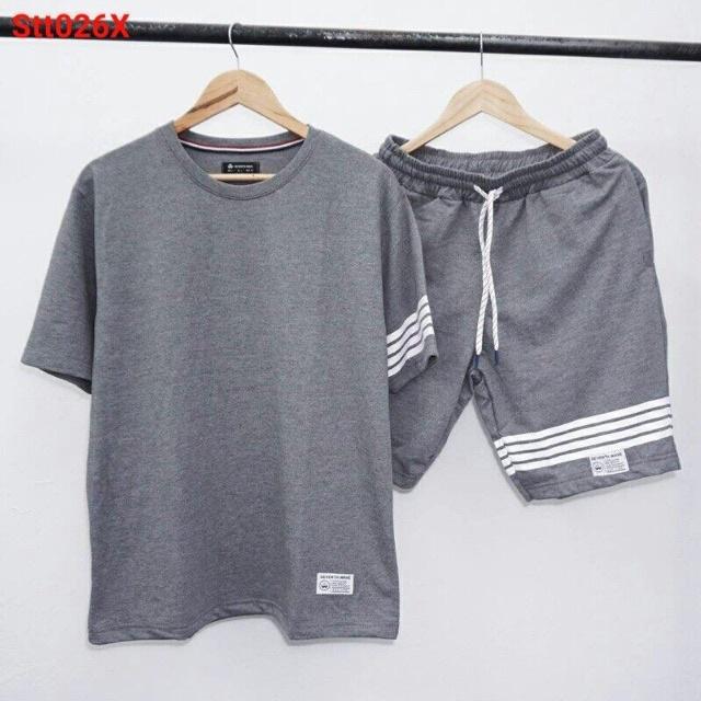 Đồ Bộ Thể Thao Nam Nữ 4 SỌC - Set Quần Áo bốn mùa đẹp cao cấp mặc nhà đi chơi thoải mái 02