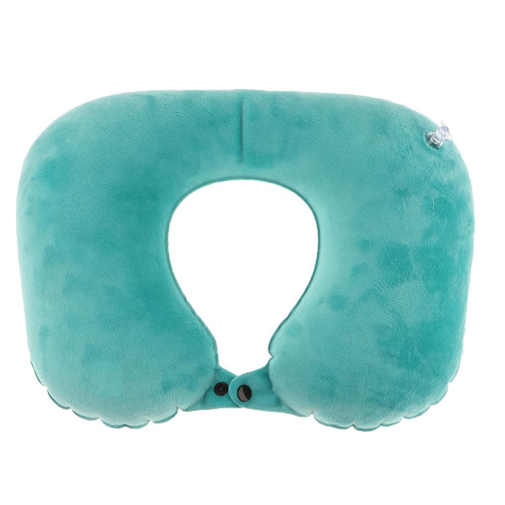 Washable Neck Support Headrest Travel Sleep U Shape Neck Pillows Cushion for Men Women