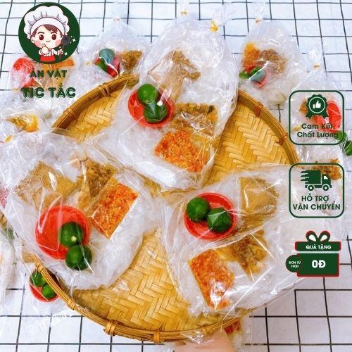 Bánh Tráng Rìa Miếng Muối Tắc Sate Cay Thơm Ngon, An Toàn Vệ Sinh