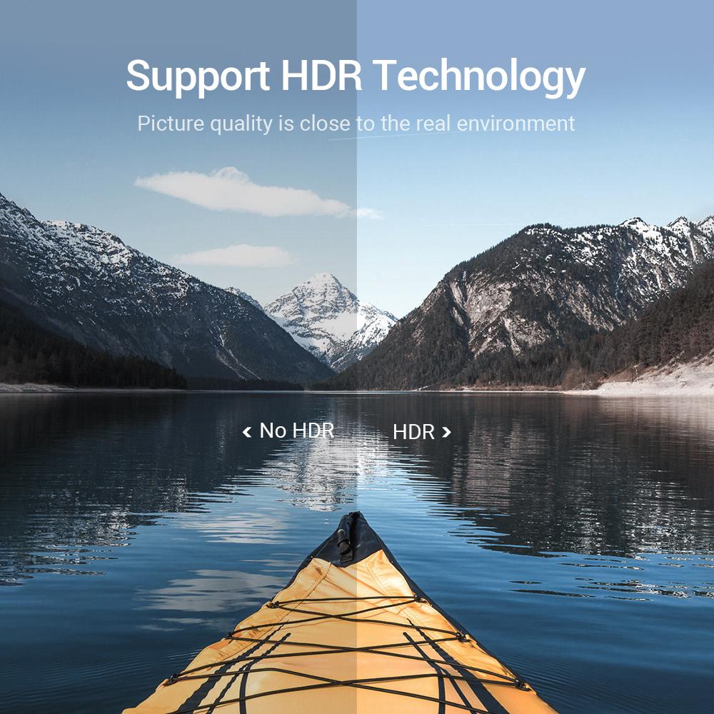 Bộ chia 4K HD HDMI 2.0 với Điều khiển từ xa cho Máy tính xách tay / Đầu DVD / PC / 4K