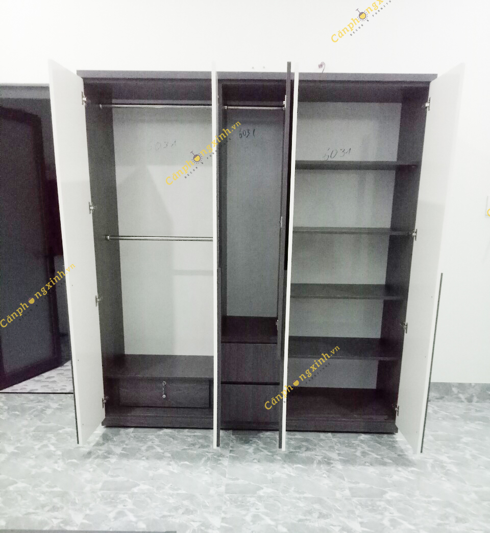Tủ áo 5 cánh gỗ cn MDF CPX-T10