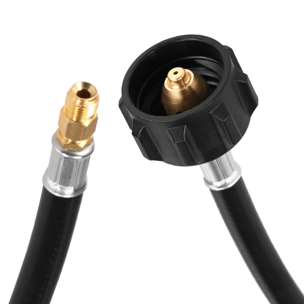 Dây nối bình gas dài 31cm, Đai ốc ACME x 1/4 ''