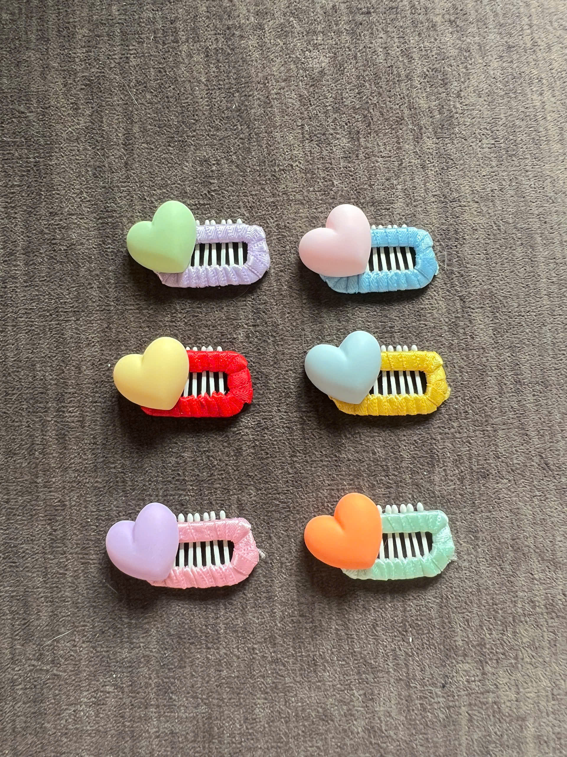 NƠ KẸP TÓC BUỘC TÓC CÀI TÓC TRÁI TIM THỜI TRANG DỄ THƯƠNG MÃ 36 CHO THÚ CƯNG CHÓ MÈO