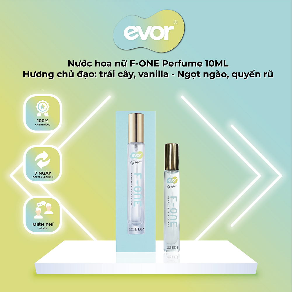 Nước hoa nữ F-ONE Perfume 10ML, hương trái cây | EVOR