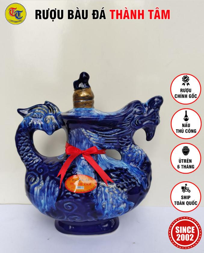 Đặc Sản Bình Định - Rượu Bàu Đá Thành Tâm Thuyền Lớn 1,2 lit - OCOP 3 Sao