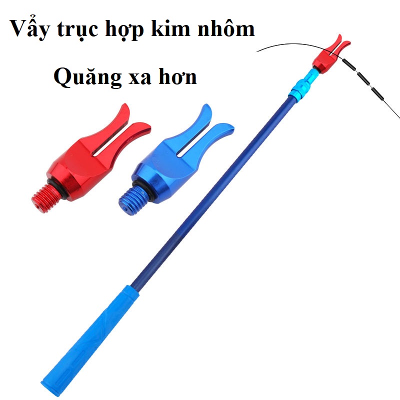 Gậy Vẩy Trục Câu Cá Đa Năng , Dụng Cụ Câu Đài Bằng Hợp Kim Cao Cấp KK12