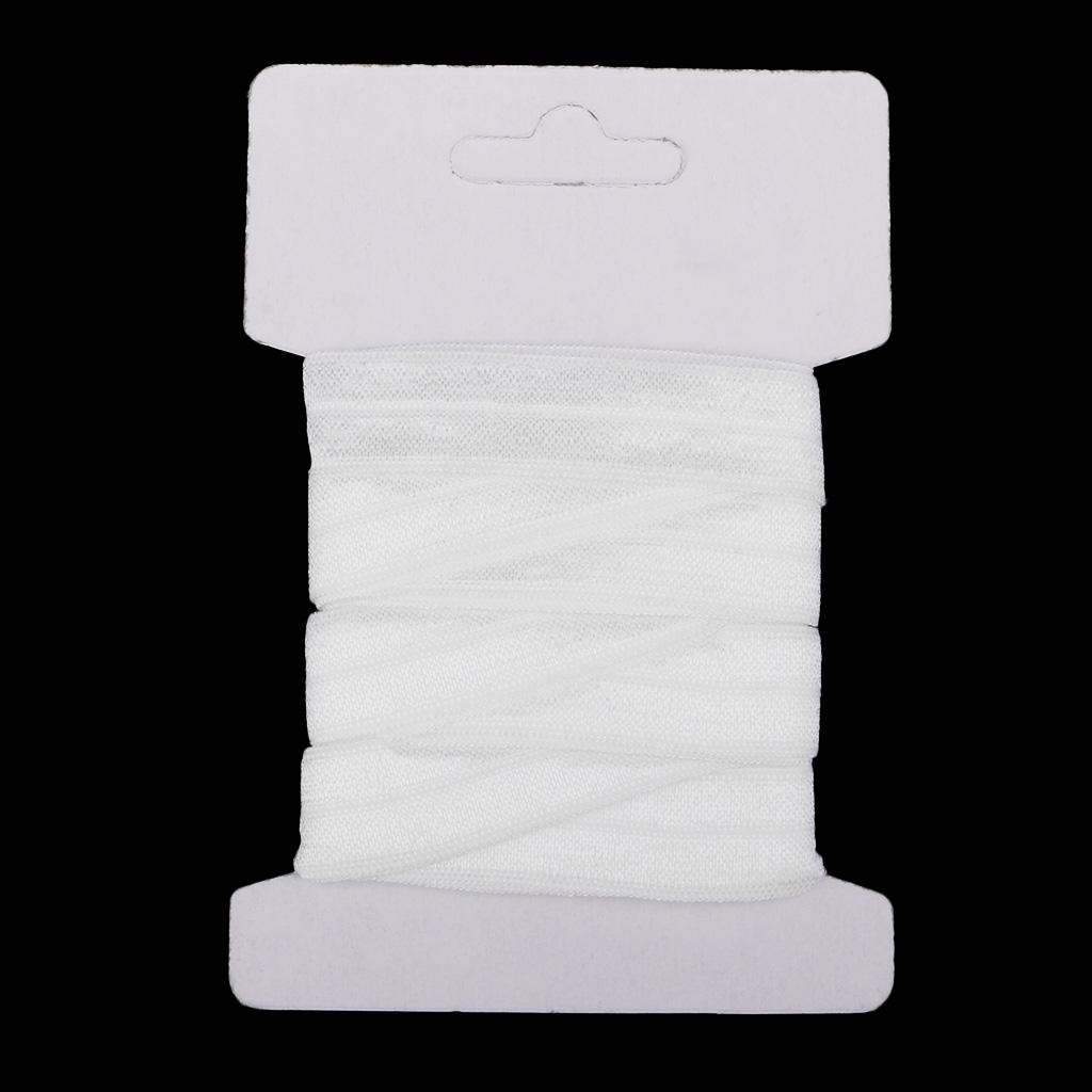 2.7M  5/8"15mm Elastic Spandex Satin Band Hair Ties Accessories