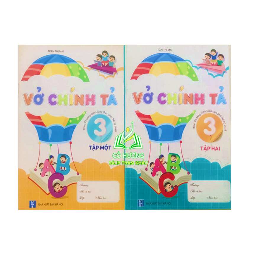 Sách - Combo 2 cuốn Vở chính tả lớp 3  - 2023