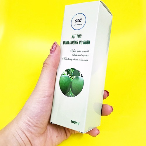 Tinh Dầu Bưởi Ngăn Ngừa Rụng Tóc GEO ( 10 chai/ 1000ml ) - Mọc tóc