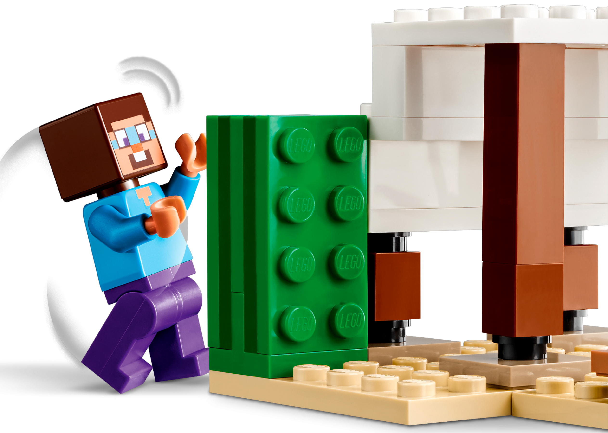 Đồ Chơi Lắp Ráp Chuyến Thám Hiểm Đền Thờ Sa Mạc Của Steve - Steve's Desert Expedition - Lego Minecraft 21251 (75 Mảnh Ghép)