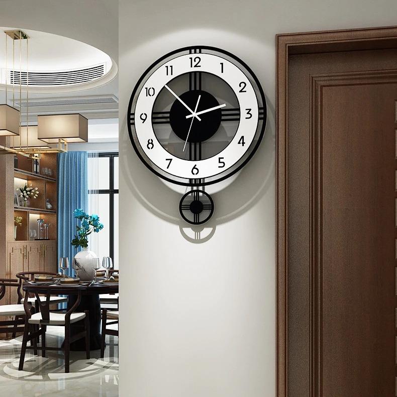 Đồng hồ treo tường quả lắc - tạo nét sang trọng cho không gian nhà bạn - 40cm x 50cm