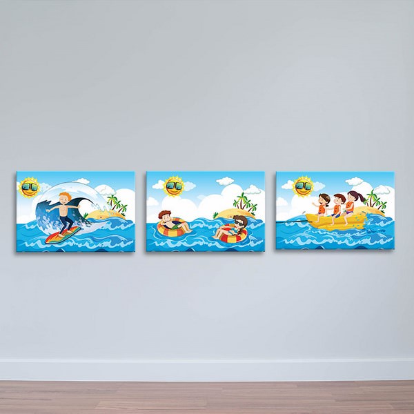 Tranh Trang Trí Phòng Ngủ - Tranh Treo Tường Dành Cho Bé Canvas W1191