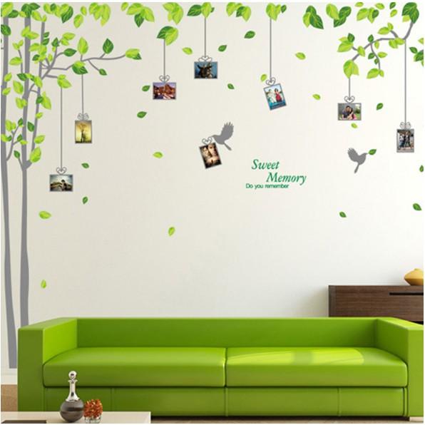 Decal trang trí cây Photo size lớn