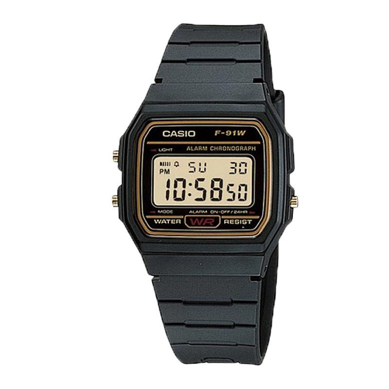 Đồng Hồ Nam Dây Nhựa Casio F-91WG-9SDF | F-91WG-9 PIN 7 NĂM