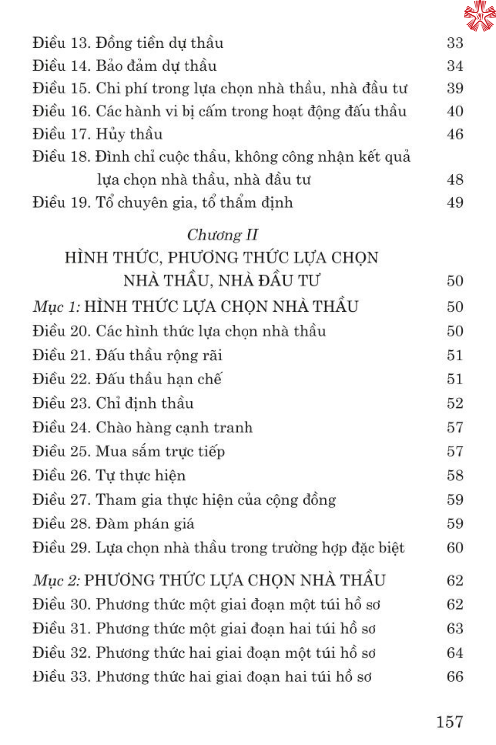 Luật đấu thầu (bản in 2024)