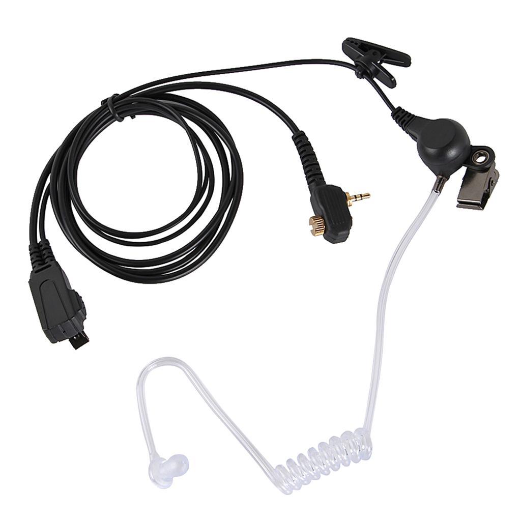 1Pin PTT Mic Covert Acoustic Tube Earpiece Headset For Motorola MTH600 MTH650 MTH800 MTH850 MTP850 MTS850 2 Way Radio Walkie Talkies
