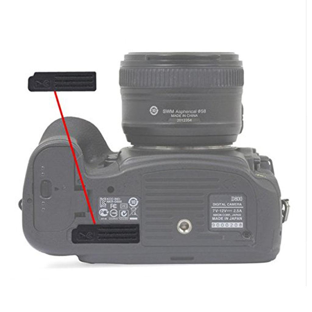 Camera Body Bottom Cap Interface Rubber Cover for Nikon D800 D800E D810 Replacement
