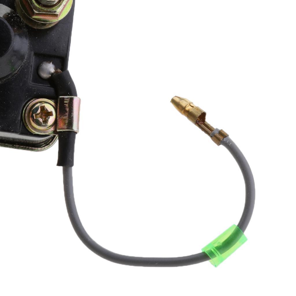 Black Motorcycle Starter   Solenoid for for Suzuki TC185  GT550
