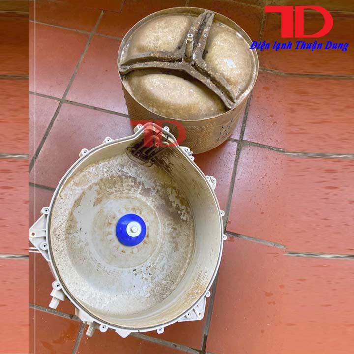 Bịt ổ bi vệ sinh máy giặt lồng ngang, Đầu che chắn nước vòng bi SILICON rửa bảo dưỡng máy giặt cửa trước, bịt bi phớt máy giặt, Hàng nhập Khẩu, Điện Lạnh Thuận Dung
