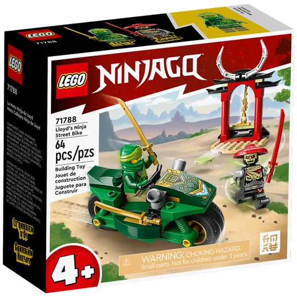 Đồ Chơi Lắp Ráp Lego Ninjago 71788 - Lloyd’s Ninja Street Bike (64 Mảnh Ghép)
