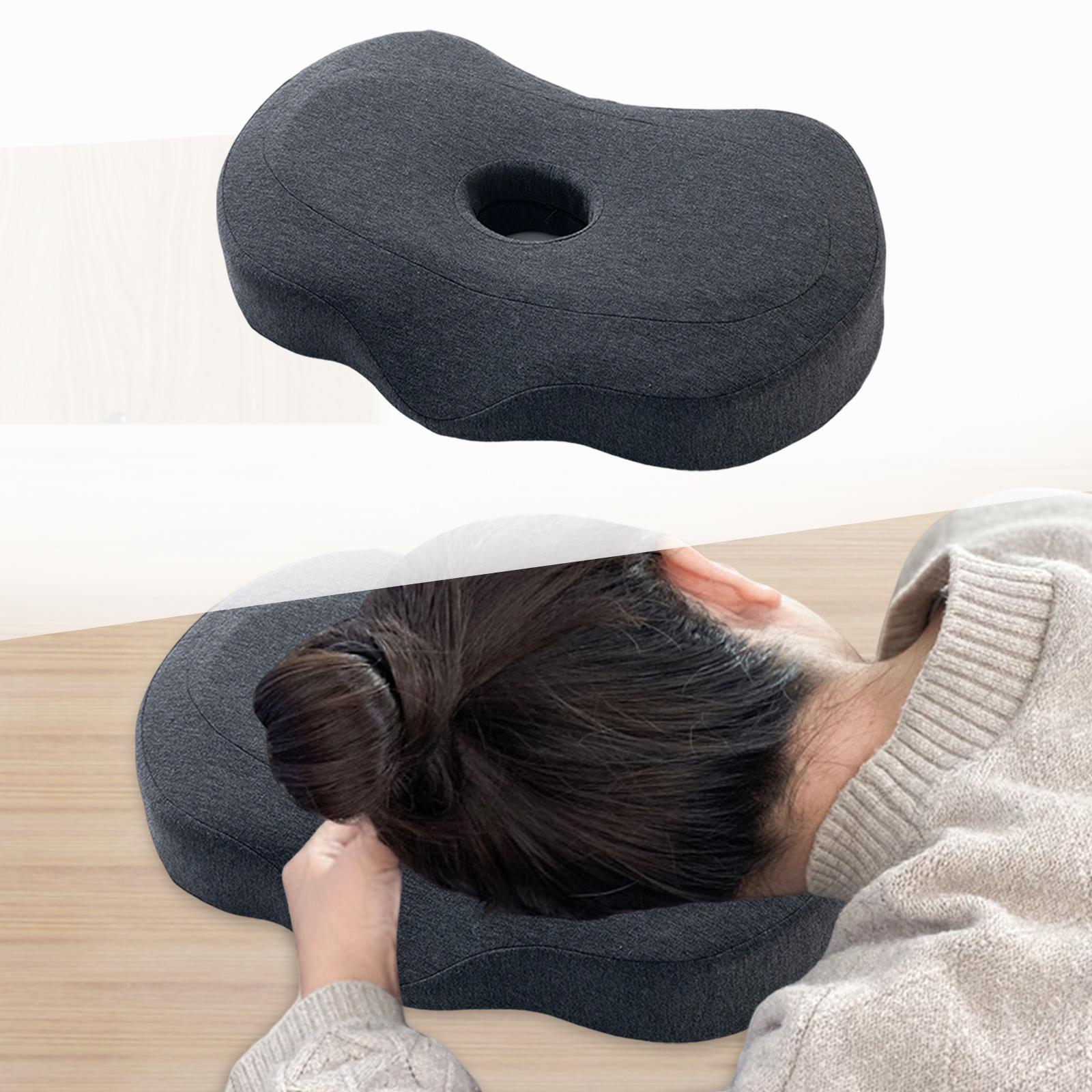 Ear Piercing Pillow Small Pillow with Ear Hole for Pressure Relieve Side Sleepers