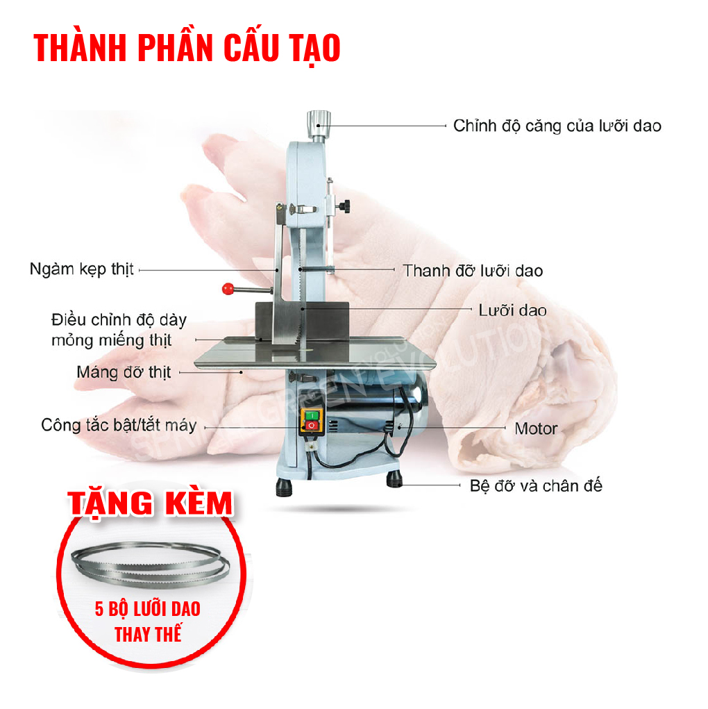 Máy Cắt Xương, Máy Cưa Xương, Máy Thái Xương, Máy Cắt Thịt Đông Lạnh BC130 Tốt Nhất Thị Trường. Hoạt Động Công Suất Cao 24/7, Dễ Vận Hành, Tiết Kiệm Điện Năng, Hàng Nhập Khẩu Cao Cấp