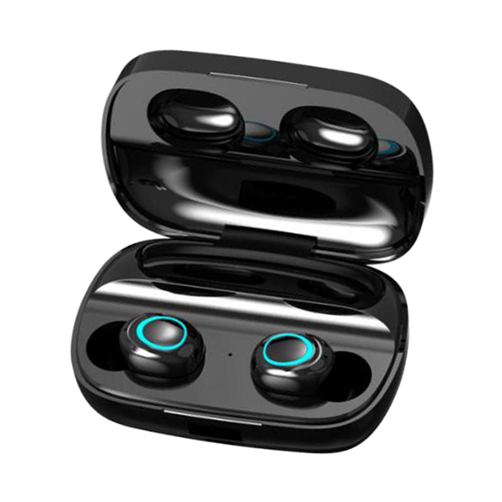 Bluetooth Headset, IPX5 Wireless Bluetooth 5.0 Earphone With Mic, 300H Playtime Bluetooth Headset, 3500mAh, LED Display, For IOS Android