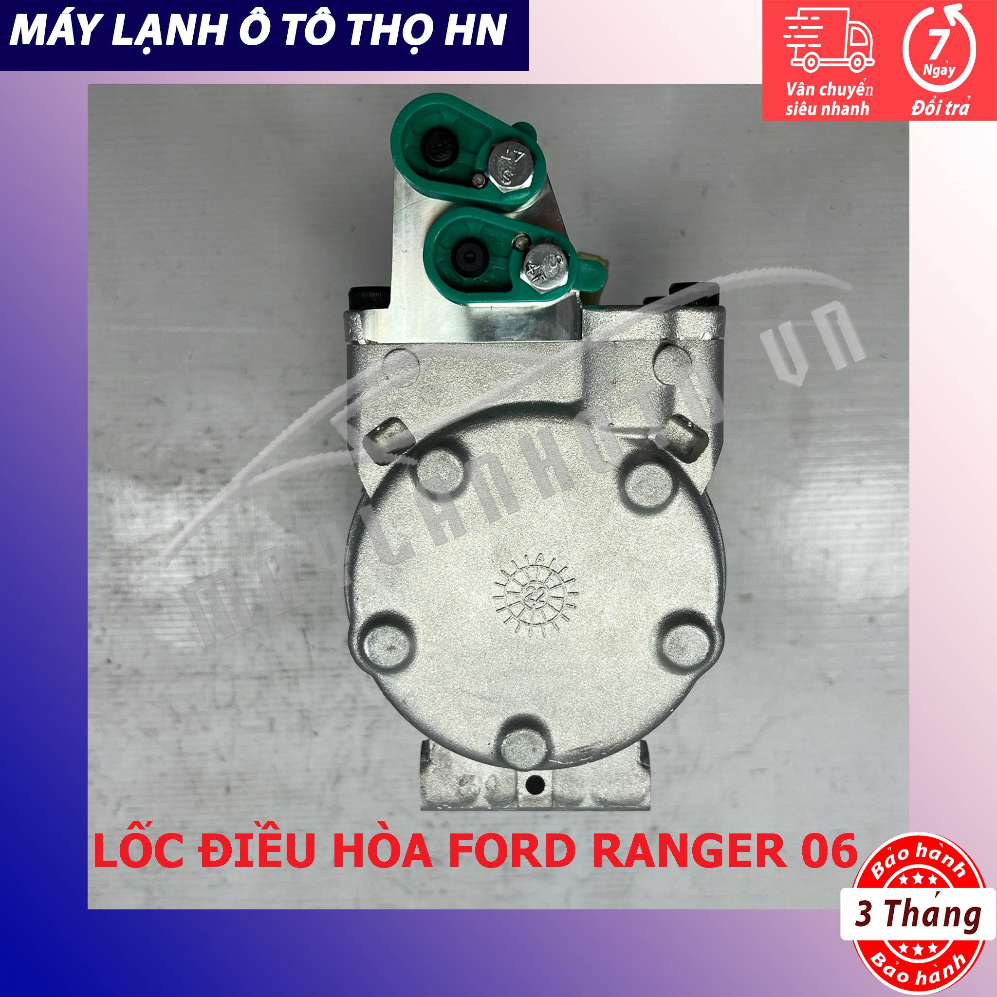 Lốc điều hòa Ford Ranger 2003 2004 2005 2006 2007 2008 2009 2010 hàng xịn Hàn Quốc 03 04 05 06 07 08 09 10