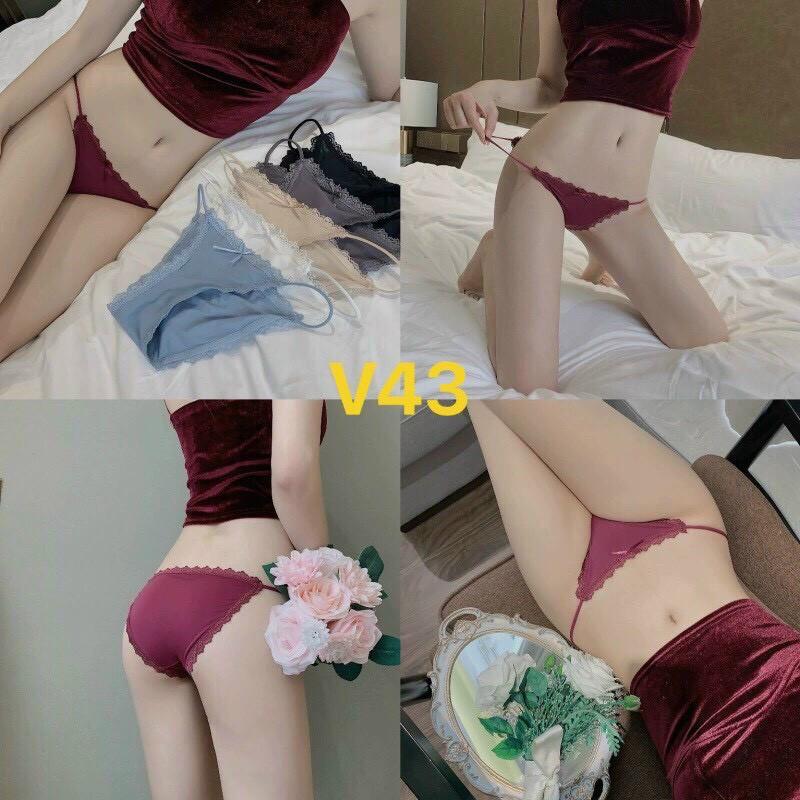 Quần chip thun lạnh dây hông mảnh sexy V43