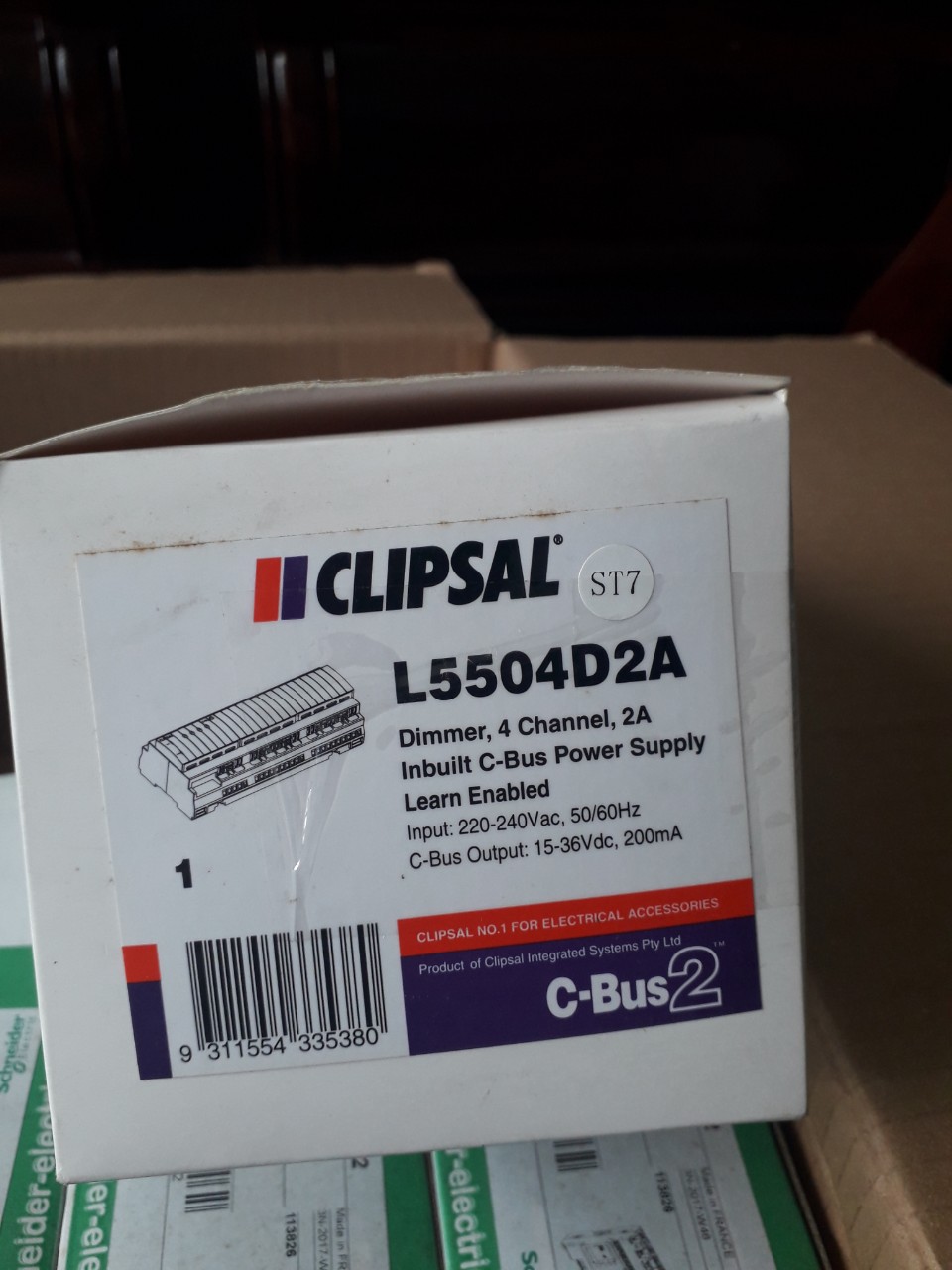 BỘ L5504D2A Clipsal ĐIỀU CHỈNH ĐỘ SÁNG C-BUS 4 KÊNH ( Clipsal thuộc Schneider)