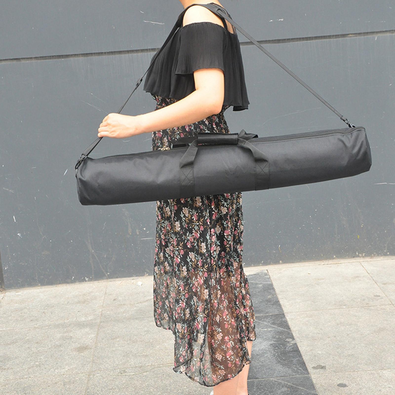 Portable Fishing Rod Reel Bag with Strap Fishing Tackle Bag Traveling Fishing Gears Case