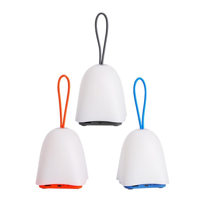 Egolden Mới di động không dây di động Bluetooth Audio Creatable LED di động đánh bại ánh sáng ánh sáng ánh sáng trong loa Bluetooth Bán hàng tốt Color: grey Set Type: Speaker
