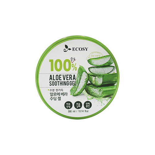 Gel ECOSY 100% Aloe Vera Lô Hội Dưỡng Ẩm Cho Da 300ml