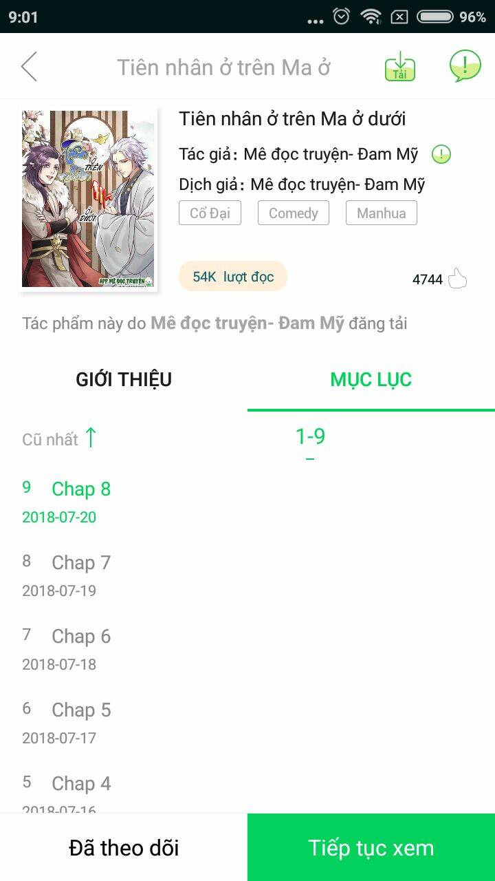 tiên nhân ở trên ma ở dưới chapter 2 46