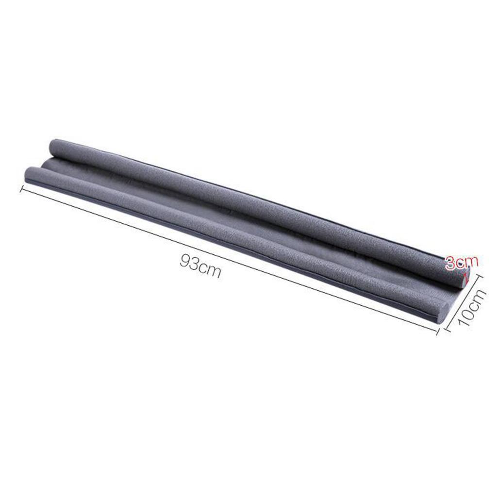 4Pcs Flexible Foam Draught Excluder Window Door Bottom Seal Strip Rubber