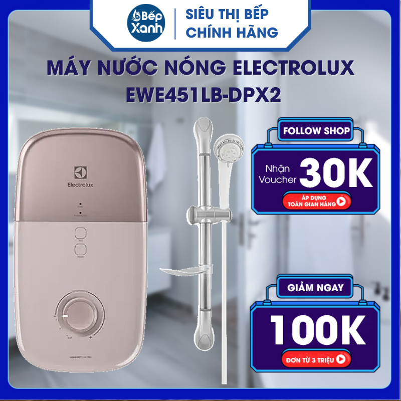 Máy Nước Nóng Electrolux EWE451LB-DPX2 - Hàng Chính Hãng