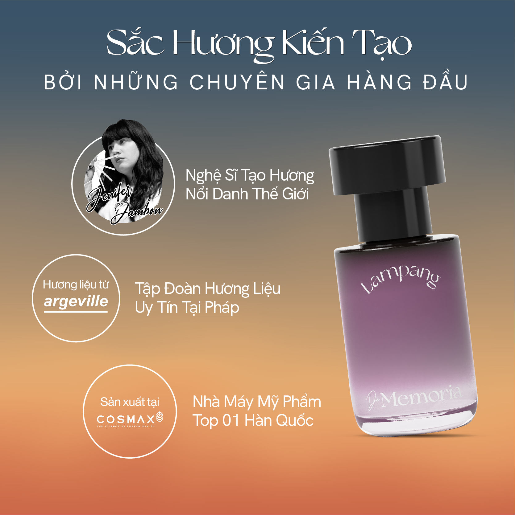 Nước hoa Hàn Quốc De Memoria 30ml - BST Ký Ức Bất Tận mùi hương Phương Đông lắng đọng