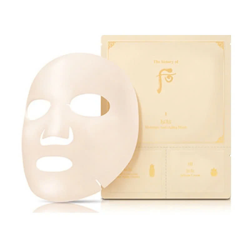 Mặt Nạ Chống Lão Hóa Whoo Bichup Moisture Anti-aging Mask 3 bước