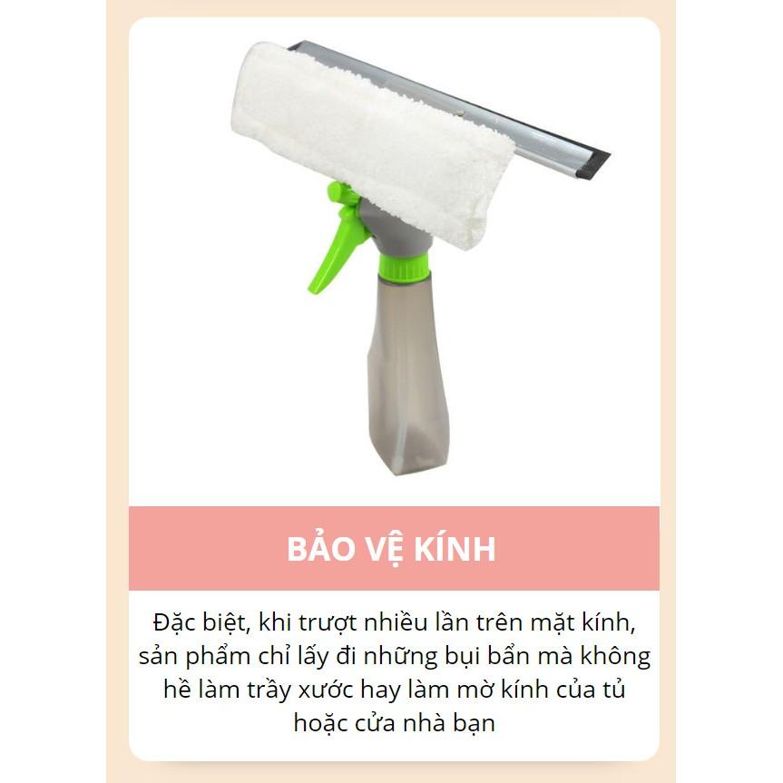 Cây Lau Kính Tích Hợp Bình Xịt 3 IN 1